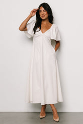 Indie Back Tie Dress | Off White